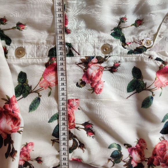 Floral maxi dress with asymmetrical hem Size 12 - Picture 7 of 13